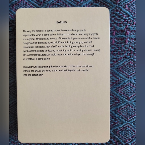 Dream Tarot Deck - In Box - 50 Dreams - Picture 4 of 9